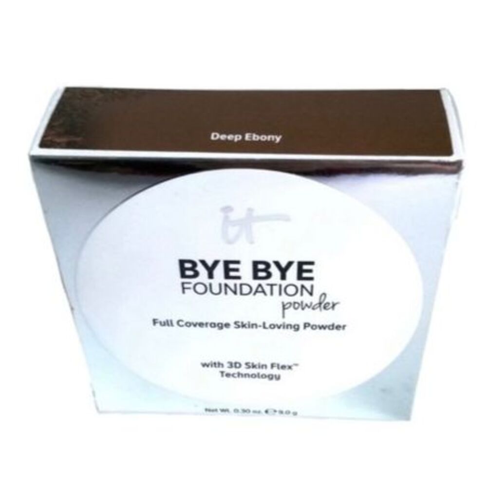 It Cosmetics Bye Bye Foundation Deep Ebony Powder